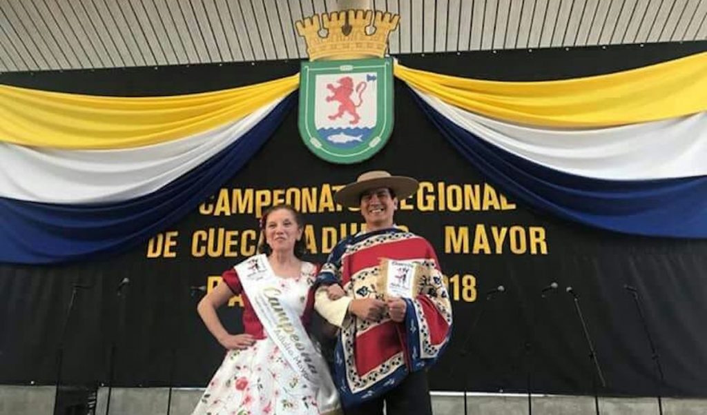 Pareja de Panguipulli representará a Los Ríos en Campeonato Nacional del Adulto Mayor 2018