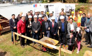 Con la primera piedra inician restauración del Museo de Arte Contemporáneo de Valdivia