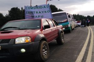 Organizaciones de la costa de Valdivia realizan caravana para protestar contra proyectos inmobiliarios