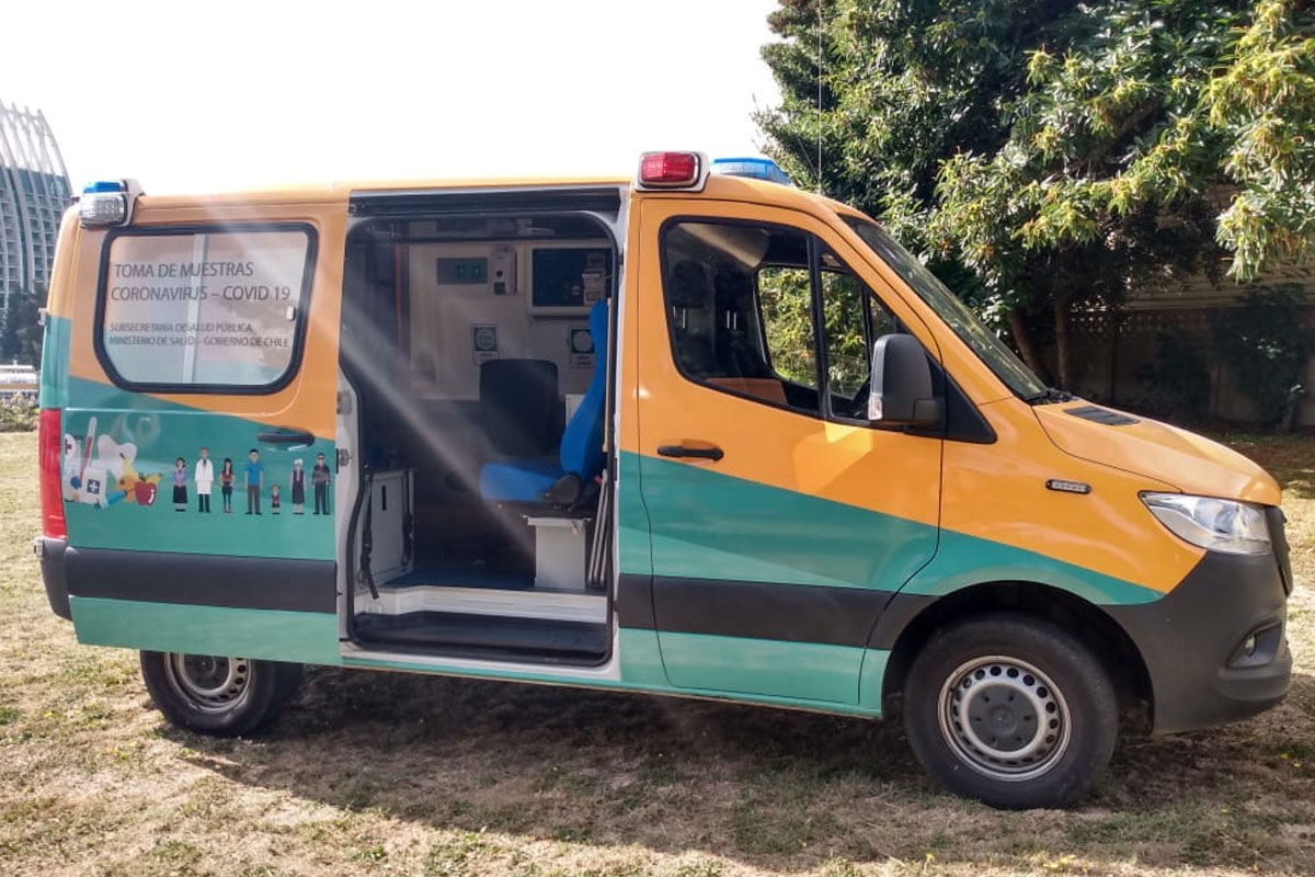 Esta semana móviles recorrerán comunas de Los Ríos realizando exámenes PCR gratuitos