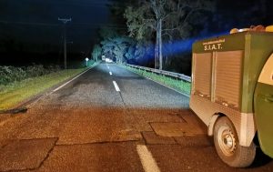 SIAT investiga atropello a peatón por vehículo policial en Paillaco