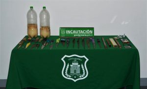 Encuentran armas blancas y un celular tras nuevo allanamiento en Complejo Penitenciario Llancahue