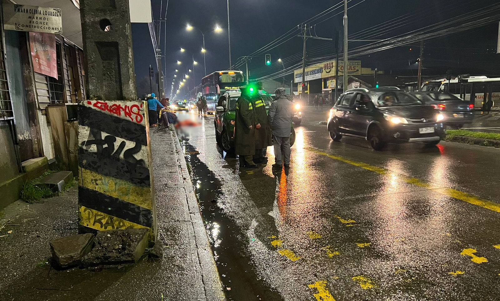 Una persona muere atropellada por un vehículo en calle Picarte de Valdivia