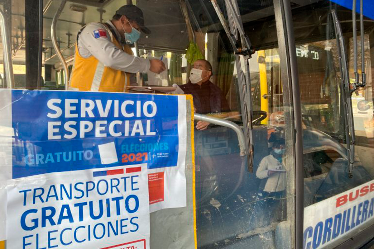 Más de 170 servicios de transporte gratuito dispondrá el Gobierno para el Plebiscito en Los Ríos