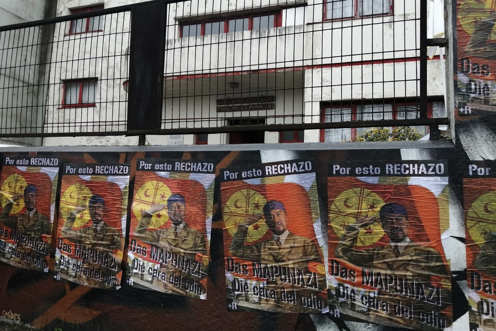 BBNN repudia carteles del Rechazo en la Casa de la Memoria de Valdivia: INDH presentó denuncia