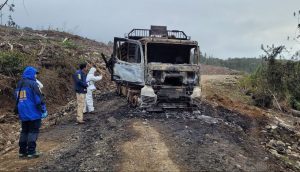 Delegada Presidencial concretó presentación de querella por ataque incendiario en Lanco