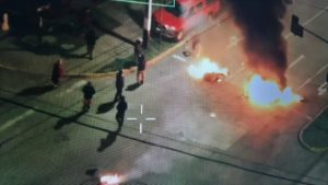 Confirman un detenido en medio de disturbios en Valdivia