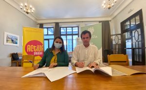 Municipio y Activa Valdivia concretan acuerdo para el desarrollo de proyectos urbanos