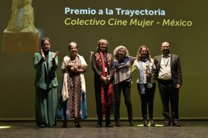 Cuatro mujeres cineastas fueron premiadas por su trayectoria en inauguración de FICValdivia