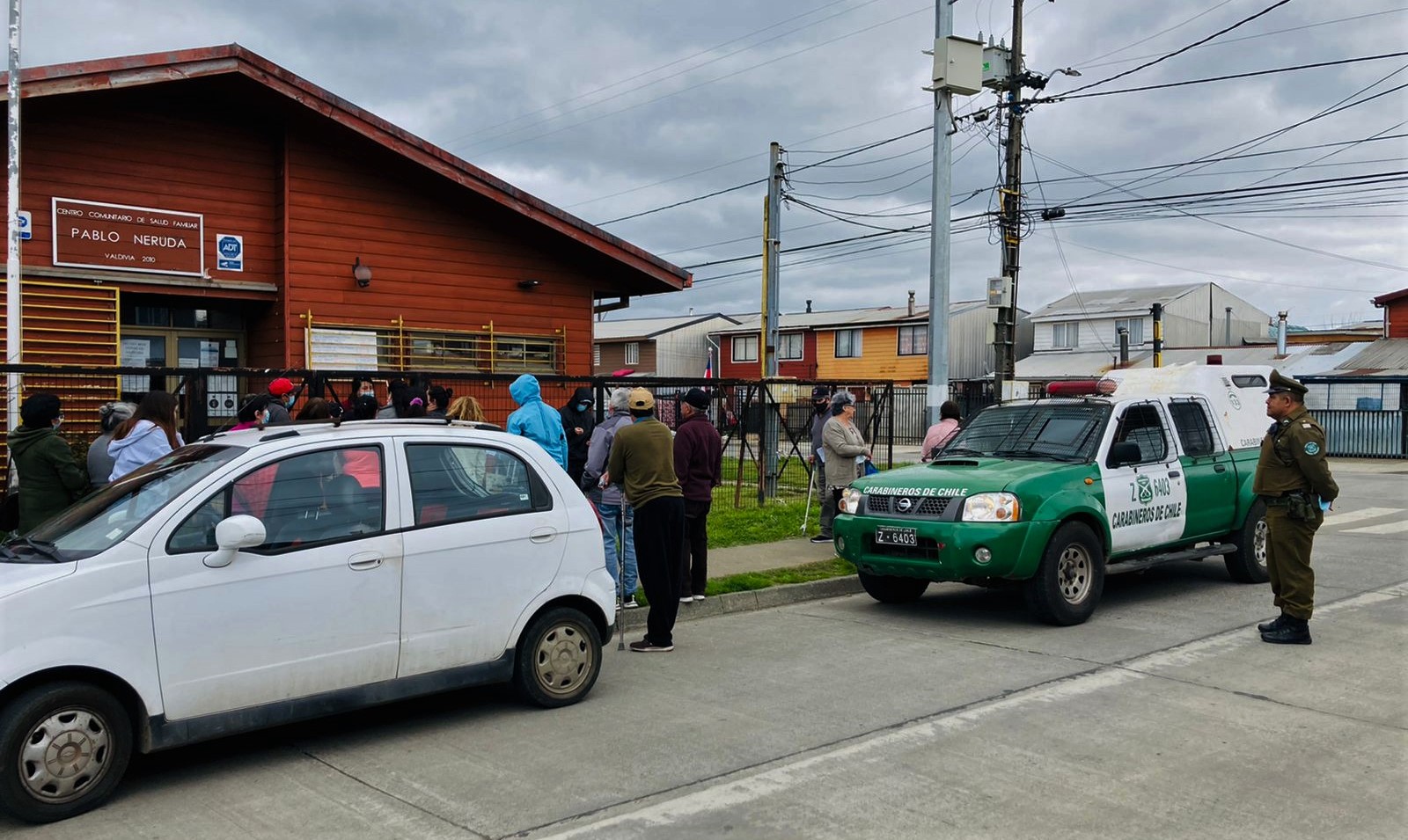 Con apoyo de Escuadrón Centauro de Carabineros refuerzan patrullajes en CECOSF Pablo Neruda