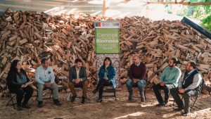 Anuncian la implementación de cuatro centros de biomasa para producir leña y pellet en Los Ríos