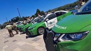Refuerzan patrullajes de Carabineros con seis vehículos para comunas de Los Ríos