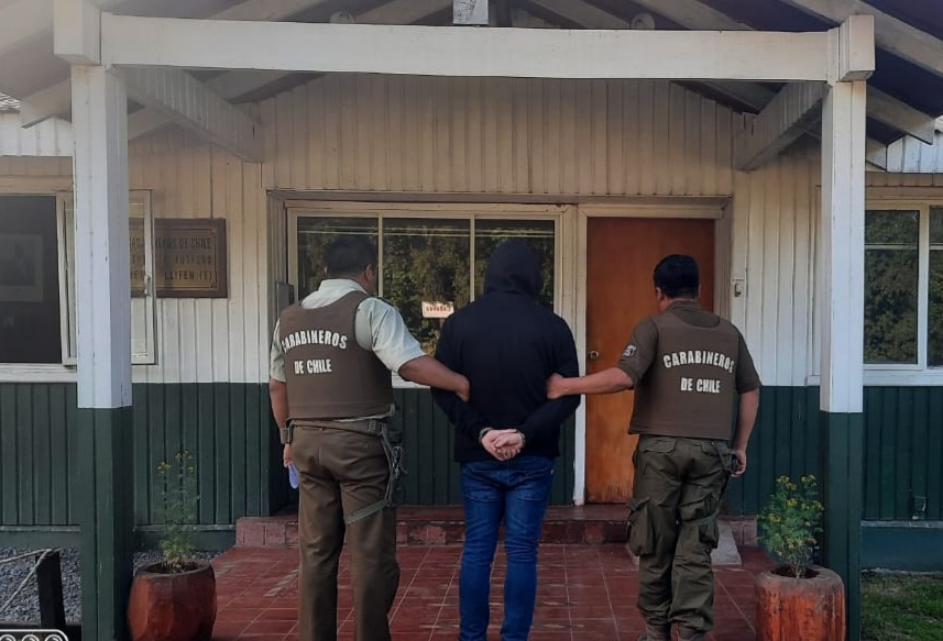 Carabineros detuvo a un hombre que habría violado a su cuñada en Futrono