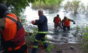 Sin vida fue hallada la mujer extraviada desde el fin de semana en la ribera del río Fuy
