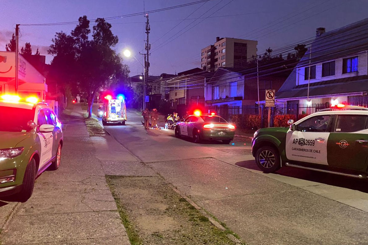 Amplían detención de motorista que recibió disparo al intentar atropellar a un carabinero en Valdivia