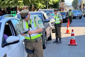 Seis detenidos dejó ronda preventiva intersectorial en Valdivia