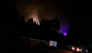 Municipalidad de Valdivia suspende recolección de basura por avance de incendio forestal