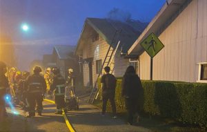 Un joven resultó herido en un incendio originado en la cocina de una vivienda en Valdivia