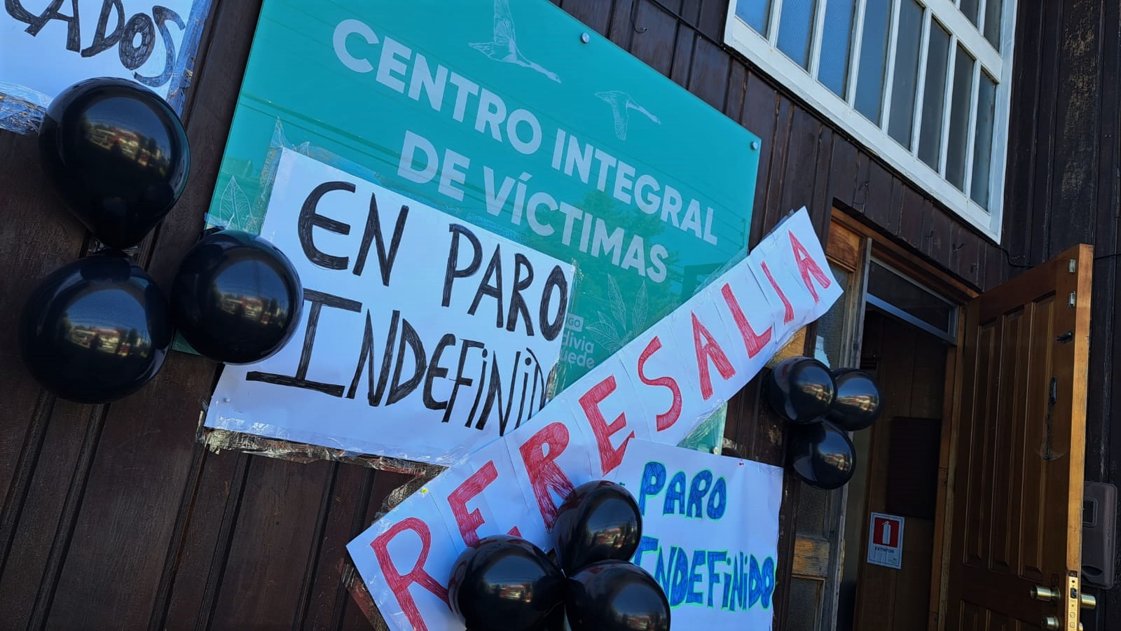 Ya suman tres los centros de víctimas de Valdivia que están en paro por despidos de funcionarios