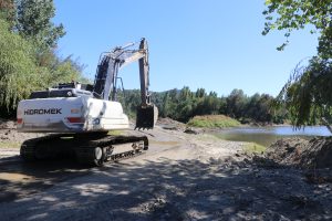 No contaban con el permiso correspondiente: Suspenden obras por extracción de áridos en Los Lagos
