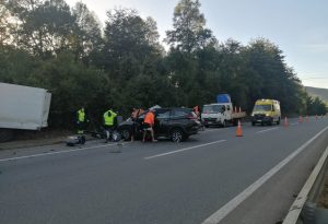 Una madre y su hija resultaron con lesiones tras accidente de tránsito en Los Lagos