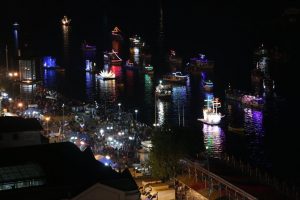 Noche Valdiviana tendrá una serie de sorpresas que acompañarán al corso fluvial y show lumínico