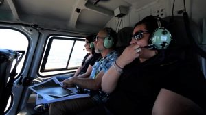 Cambió de opinión en menos de 48 horas: Delegada Peña sobrevoló zonas afectadas por incendios forestales