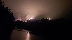 Ordenan evacuación de sector Futa y emiten Alerta Amarilla por incendio forestal