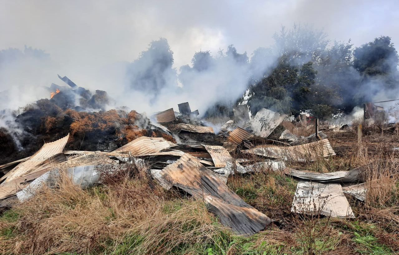 Delegada Peña afirma que peritajes descartarían intervención de terceros en incendio en La Unión