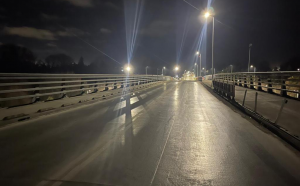 Apertura nocturna del puente Cau Cau mantendrá interrupción del tránsito por cerca de dos horas