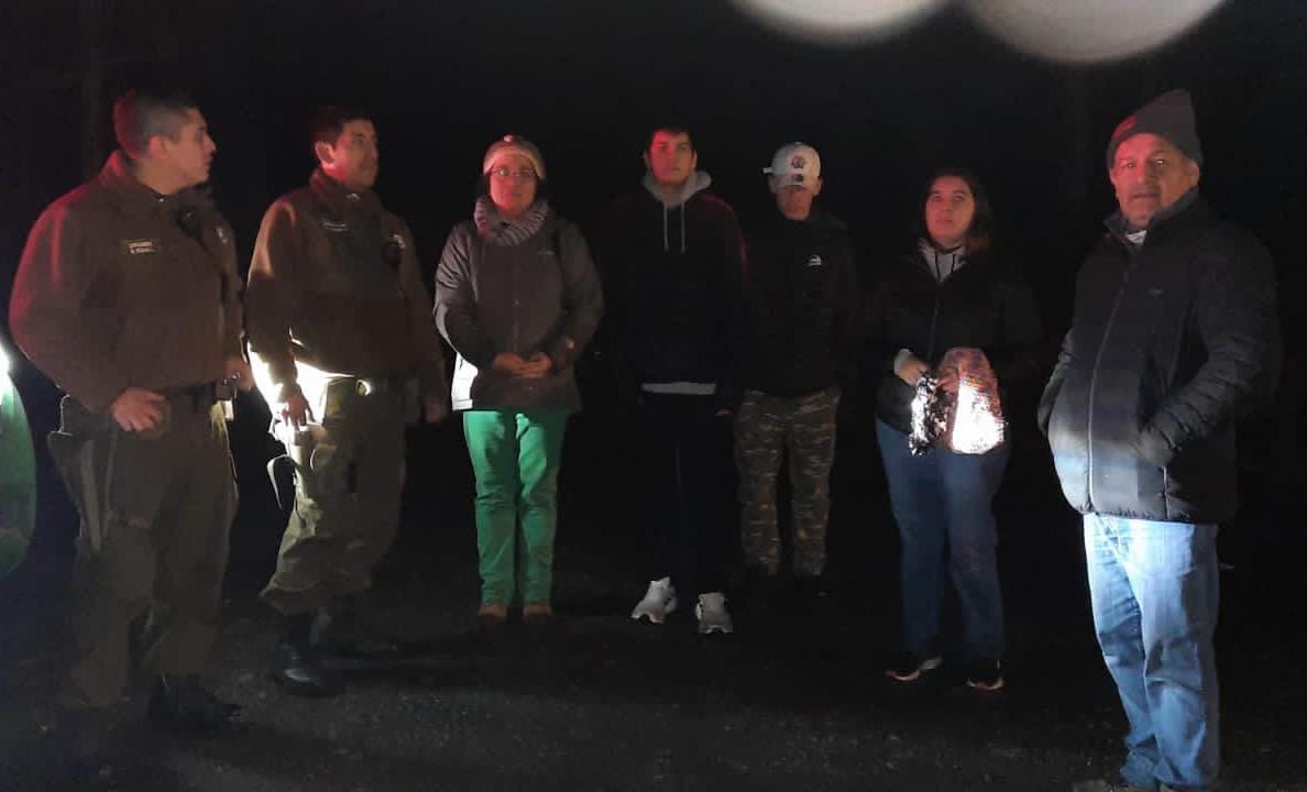 Una familia fue rescatada luego de extraviarse en la Reserva de Huilo Huilo en Panguipulli