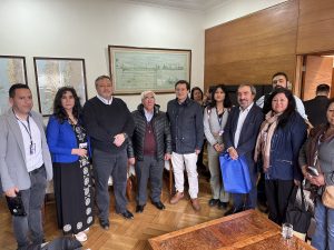 Vecinos de Mariquina se reunieron con el MOP para evitar instalación de un pórtico de peaje en la comuna