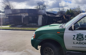 Lo habría provocado tras discutir con un familiar: Capturan a presunto autor de incendio en Paillaco