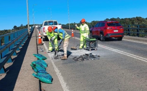 Incluirá el puente Cruces: Restringirán tránsito en ruta Valdivia-Niebla por obras de conservación