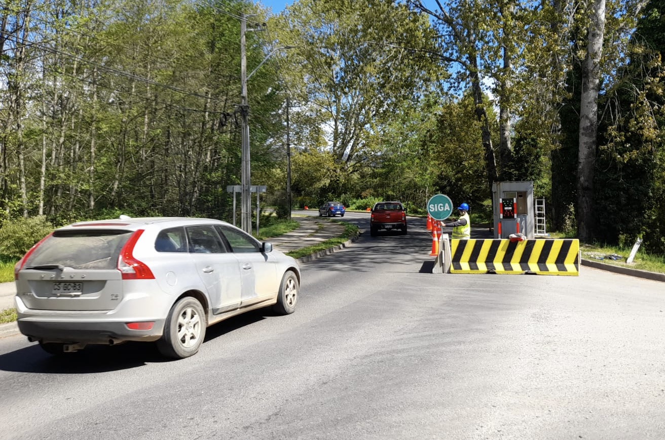 Comenzaron cortes parciales de tránsito en el puente Cau Cau