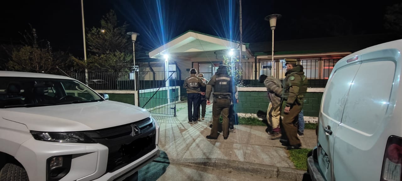 Paillaco: Detienen a 6 personas por receptación de herramientas avaluadas en más de $7 millones