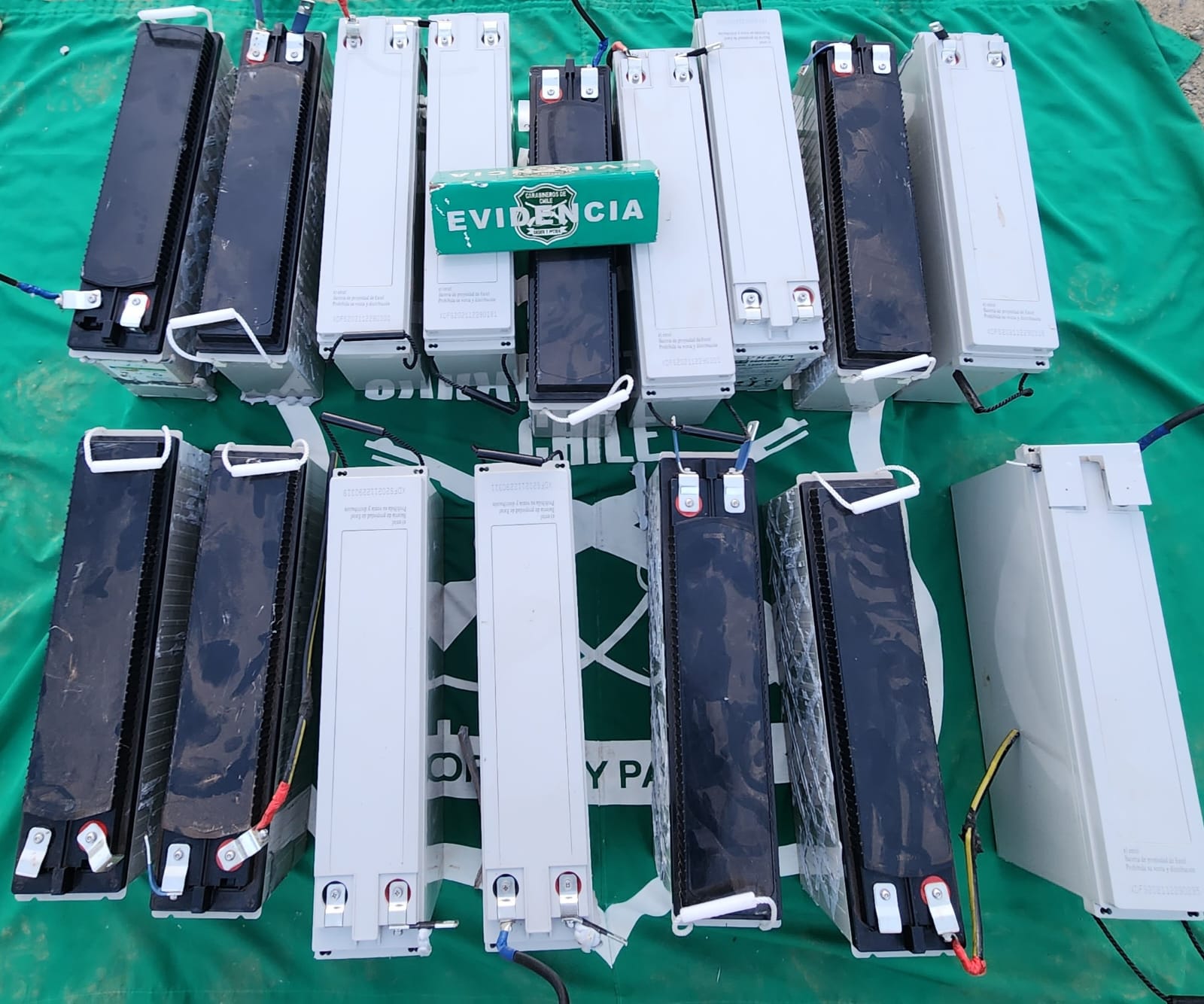 Tres delincuentes fueron detenidos por robo de baterías de antena celular avaluadas en $16 millones