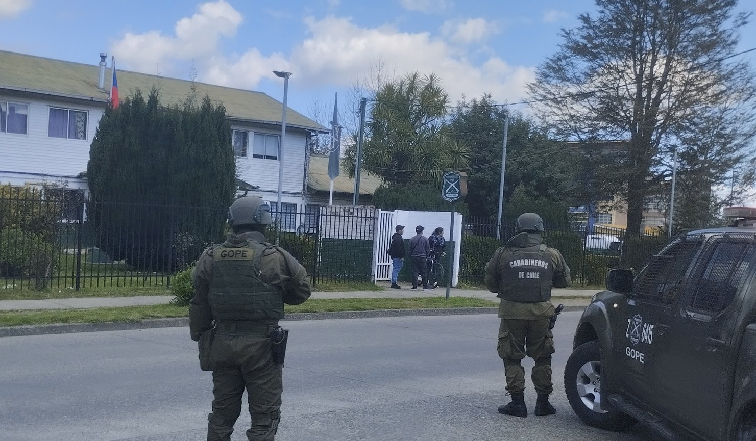Con detenidos terminó funeral de joven asesinado en Valdivia