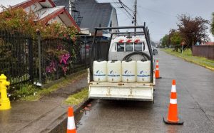 Fatiga de material habría causado rotura de matriz en sector Jardines de Don Cristóbal en Valdivia