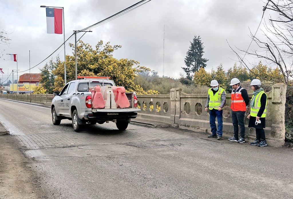 Mariquina: Piden instalar un puente mecano para reemplazar el actual acceso que está en malas condiciones