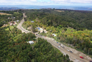 Entregan terreno para culminar el proyecto de mejoramiento de la ruta Torobayo-Curiñanco
