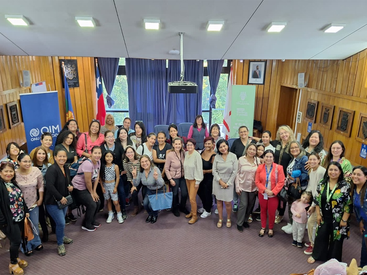 En Valdivia se constituyó la primera agrupación de mujeres migrantes de la región