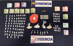 Operativo en Paillaco dejó cuatro detenidos por microtráfico