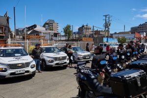 Inauguran nuevos vehículos para Seguridad Pública municipal en Valdivia