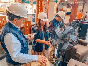 Realizan fiscalización a la venta certificada de ventiladores y aires acondicionados en Los Ríos
