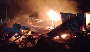 Hombre murió en medio del incendio de una vivienda en Panguipulli