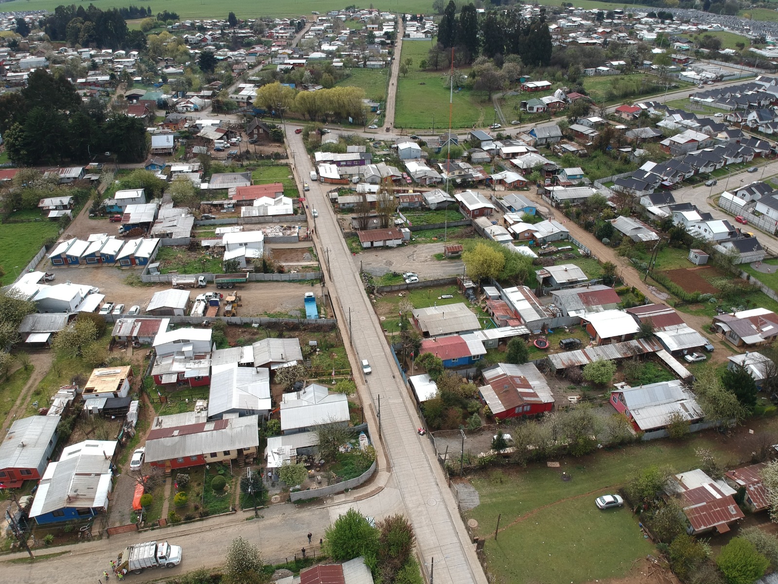 Siete comunas de Los Ríos fueron seleccionadas para proyectos de pavimentación participativa