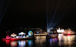 Esperan más de 50 embarcaciones que participarán en el corso fluvial de la Noche Valdiviana 2024