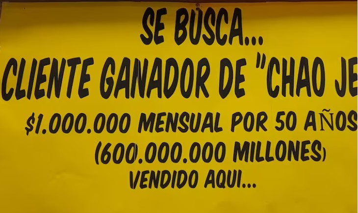 En Valdivia buscan a ganador de millonario premio. Le quedan dos días para cobrar