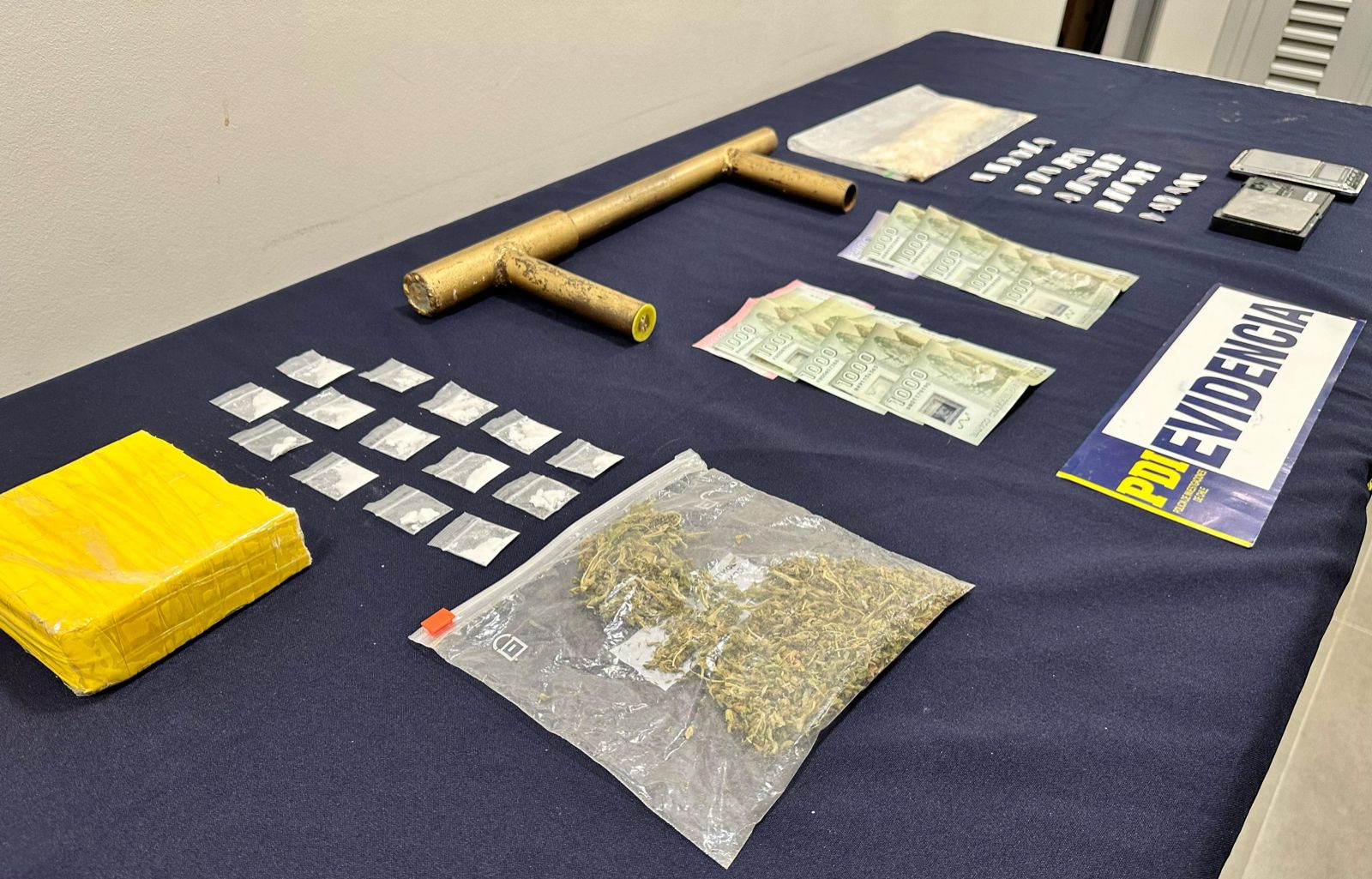PDI detiene a un hombre por tráfico de drogas en Los Lagos